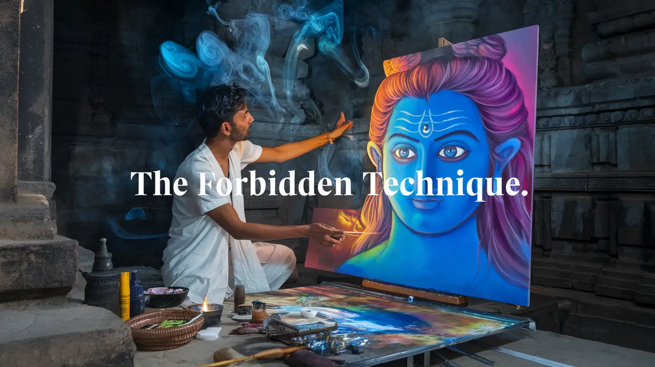 The Forbidden Shiva Painting Technique Ancient Gurus Don't Want You to Know